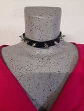 Collier noir CLOUS CHOKER