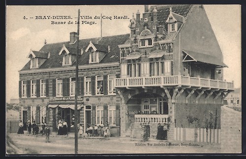 Cpa bray dunes villa coq - cpa,