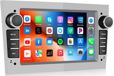 Car Radio 2 din pour Opel Corsa D Astra H Zafira Meriva Vivaro Bluetooth Argentr