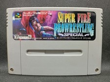 Super Fire Pro Wrestling Special - NEW SAVE BATTERY - SFC - SHVC-AP4J-JPN (l#03)