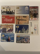 Lot de 10 télécartes France