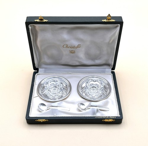 Coffret salerons christofle - coffret,