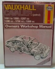 Haynes - Opel Cavalier (Essence) 1981 À 1988 Manuel Atelier Propriétaire 621