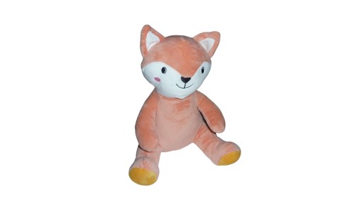 Peluche renard orange tom - peluche, &