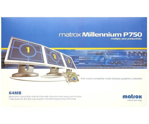 Matrox millennium p750 64mb - p750,