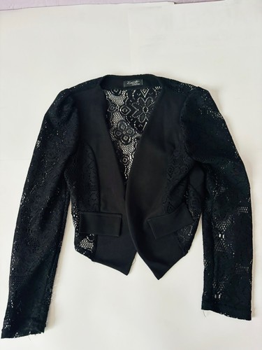 Gilet boléro noir taille - boléro,