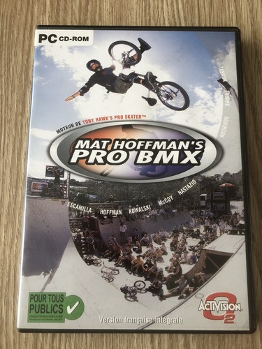 Jeu mat hoffman - bmx, pc