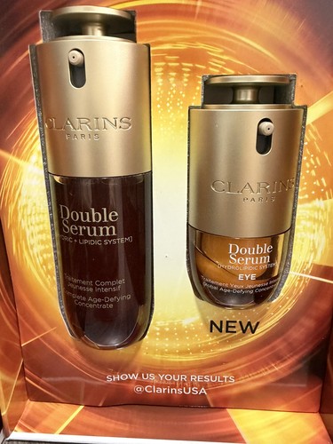Clarins double serum face - face, &