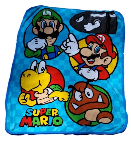 Super mario kids bedding soft - super,