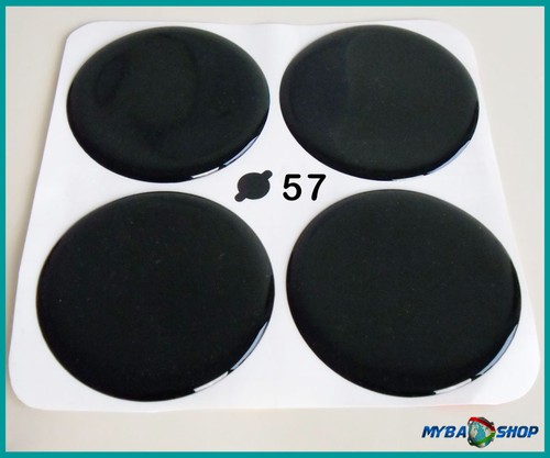Noir autocollants silicone - noir,