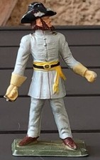 Figurine Général Sudiste, Guerre De Secession Starlux