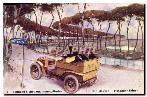 Tonneau chevaux monocylindre - tonneau,