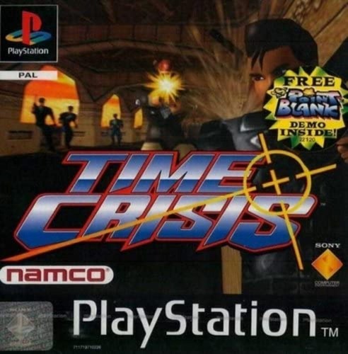 Jeu ps1 time - crisis, platinum