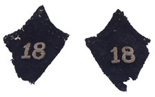 Paire de pattes de col