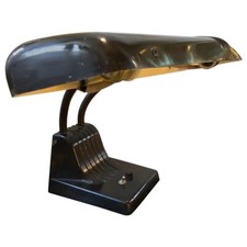 Lampe De Bureau En Métal Américaine Industrielle Des Années 1960 Par Dazor