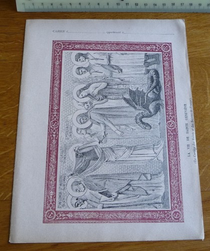 Ancien protège cahier - ancien, protège-cahier