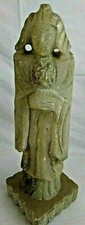 RARE ANCIENNE STATUE MOINE