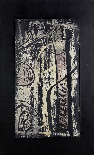 Peinture abstraite œuvre - peinture,