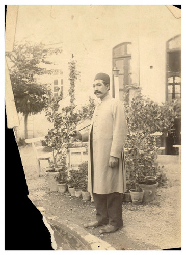 Portrait qajar elite man - qajar,