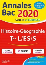 Annales Bac 2020 Histoire-Géo