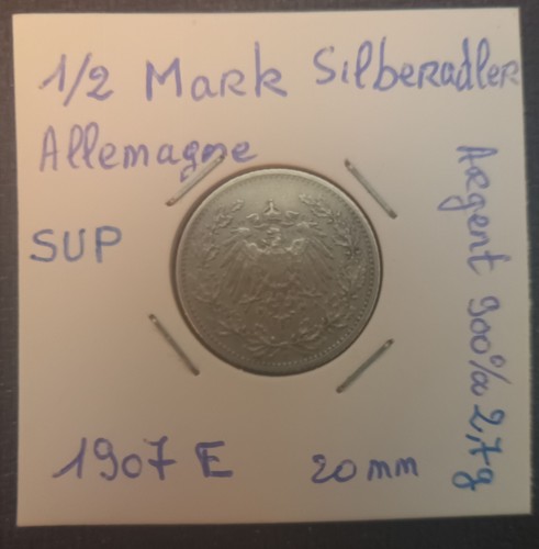 Mark 1907 e argent - (97), 1/2