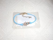 Bijoux fantaisie Bracelet corde main de Fatma turquoise