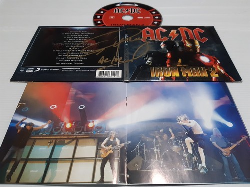 Autograph angus young - ac/dc,