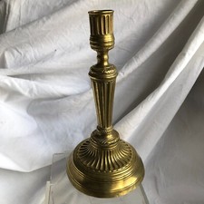 BOUGEOIR EN BRONZE ET LAITON