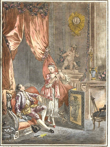Gravure ancienne après p - d'après,