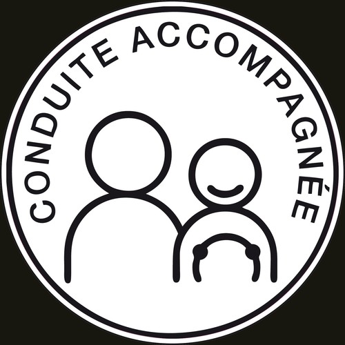 Disque autocollant sticker - disque,