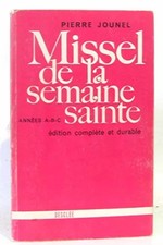 Missel de la semaine sainte -