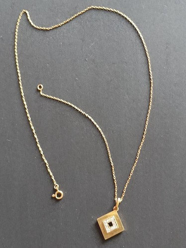 Chaîne pendentif or 18k - chaîne, en