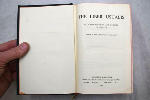 Older liber usualis printed - older,