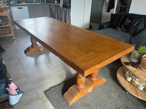 Table chene type - table,