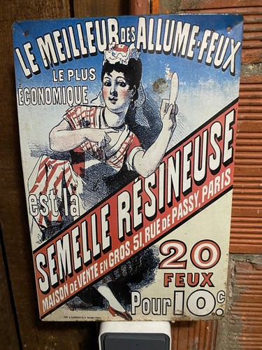 Ancienne plaque émaillée - ancienne,