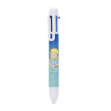 Stylo à bille rétractable avec 6 couleurs Kiub (Le Petit Prince et la Terre)