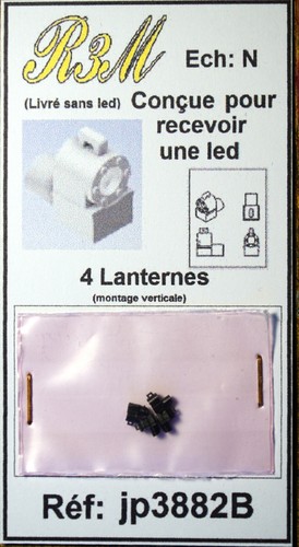 Trains 160 r3m 4 lanternes - trains,