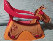 cheval à bascule/trotteur/draisienne 3 en 1 plastique roulettes escamotables BE