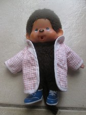 Ancienne Peluche Doudou Le Kiki Hauteur 18 cm avec habit be