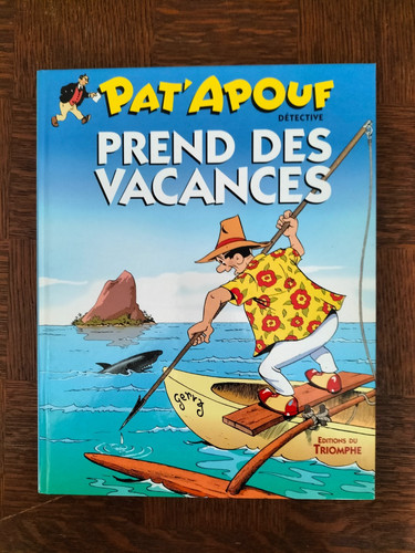 Pat apouf prend des - bd,