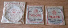 lot câble électrique et câble de frein pour vélo ancien années 30 - 40