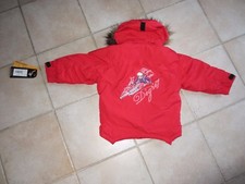Veste blouson  ski  fille degré 7  rouge taille 4 ans