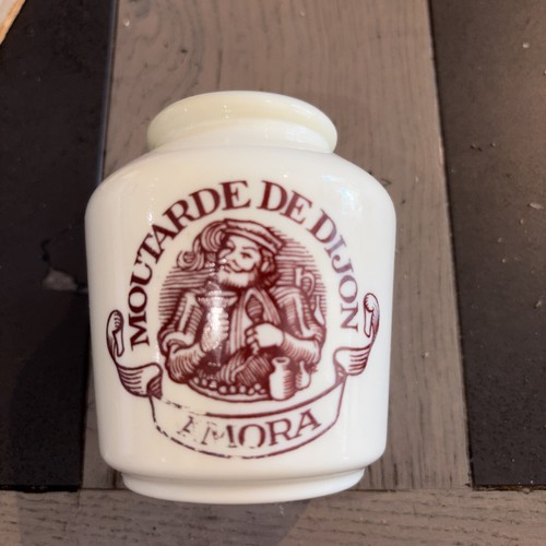 Ancien pot moutarde dijon - moutarde,