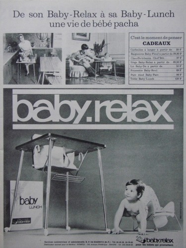 Publicité son baby - relax, a