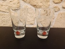 Lot de 2 verres à whisky Jameson vintage