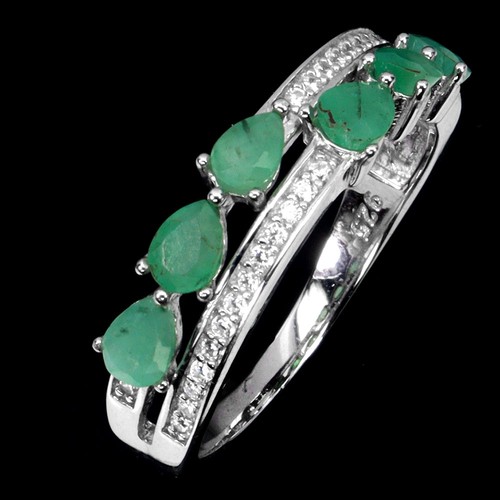 925 bague argent poire - bague,