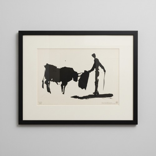 Lithographie picasso toros - lithographie,