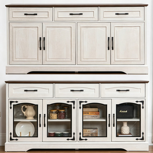 Large farmhouse sideboard - farmhouse,