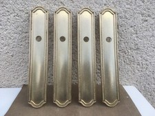4 anciennes plaques de