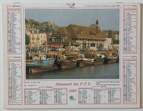 Almanach ptt france - ptt, -france